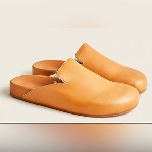 Jcrew leather clogs